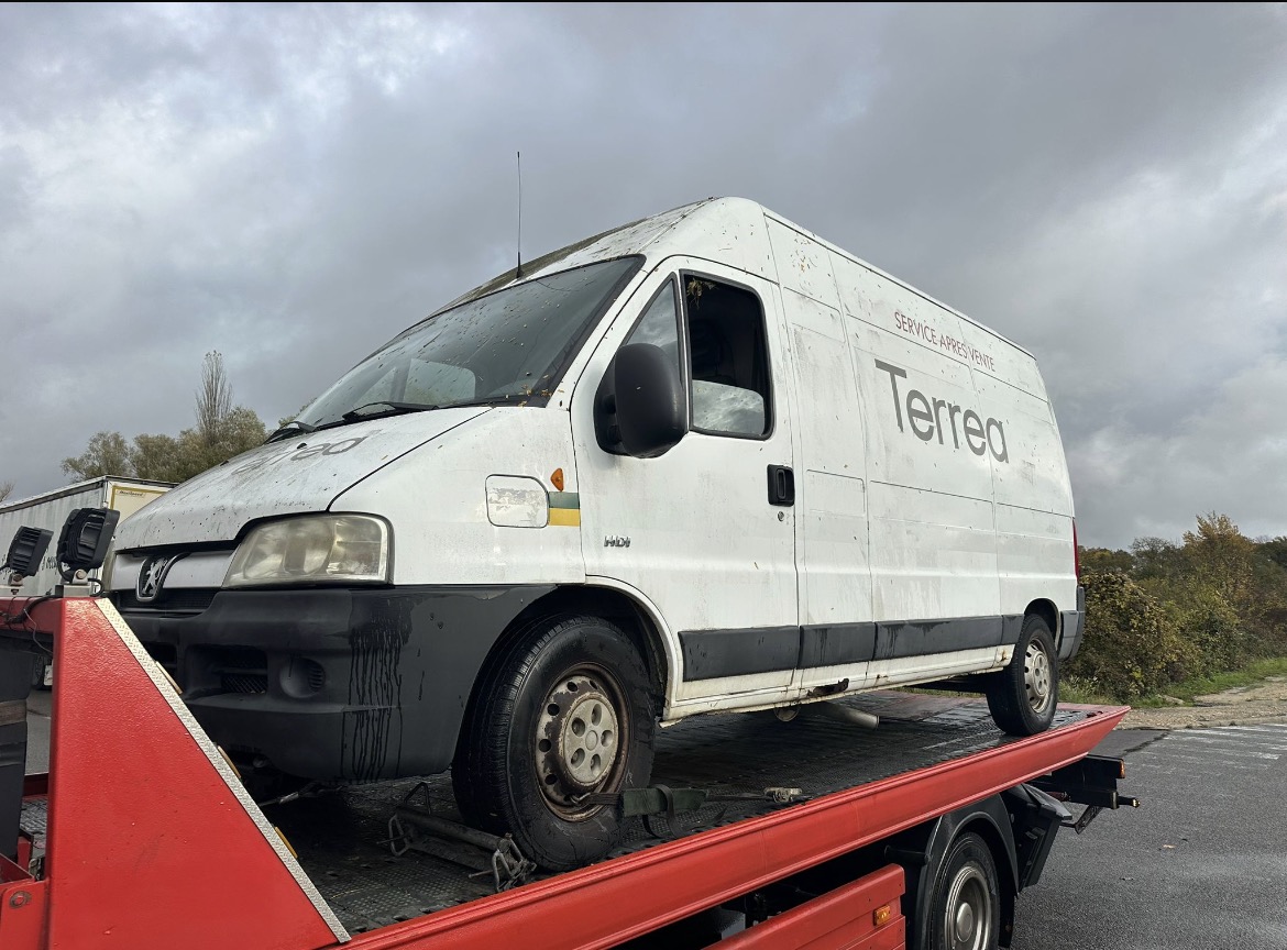 Enlèvement d'épaves